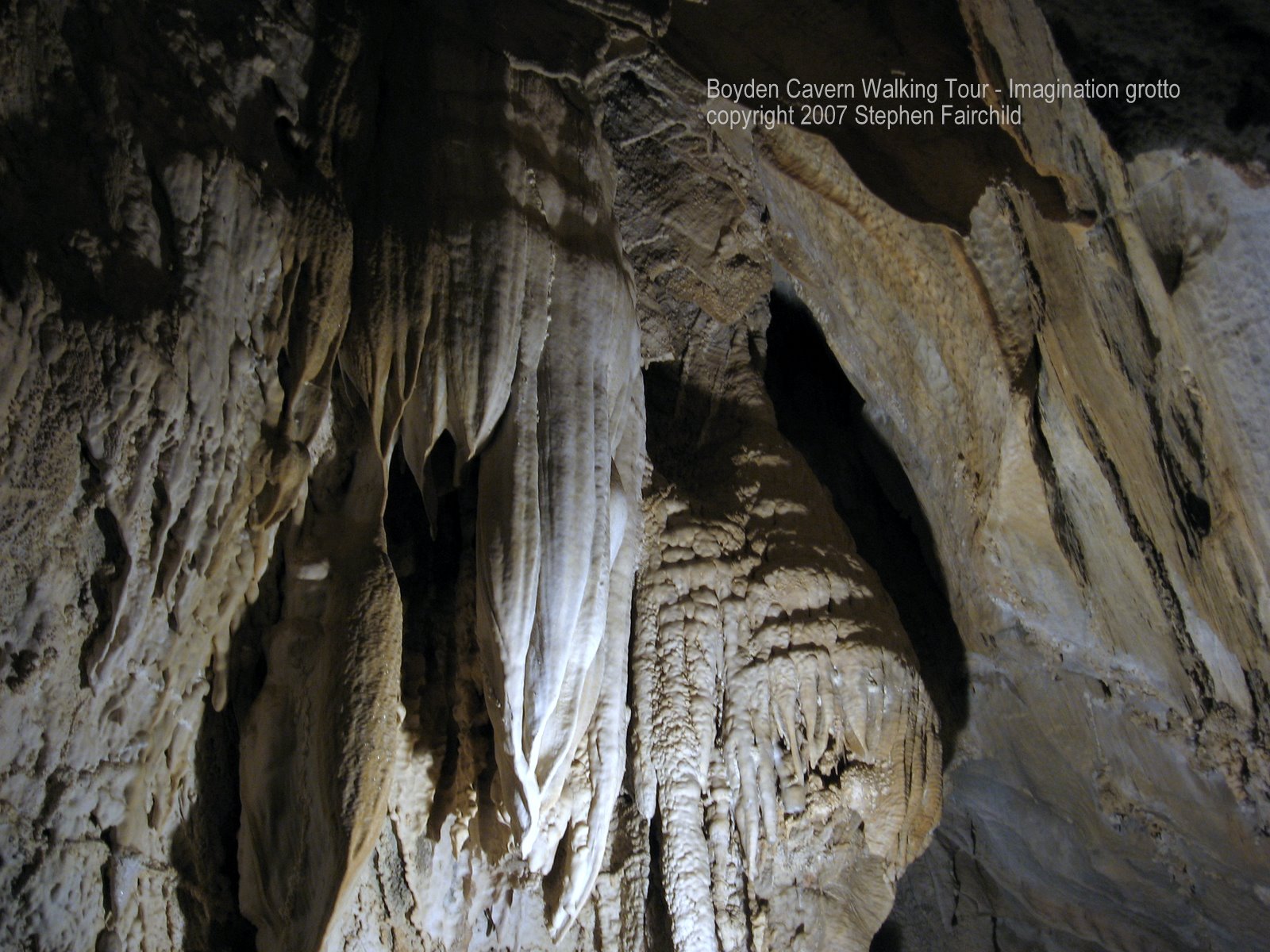Boyden Imagination Grotto inside Boyden Caverns