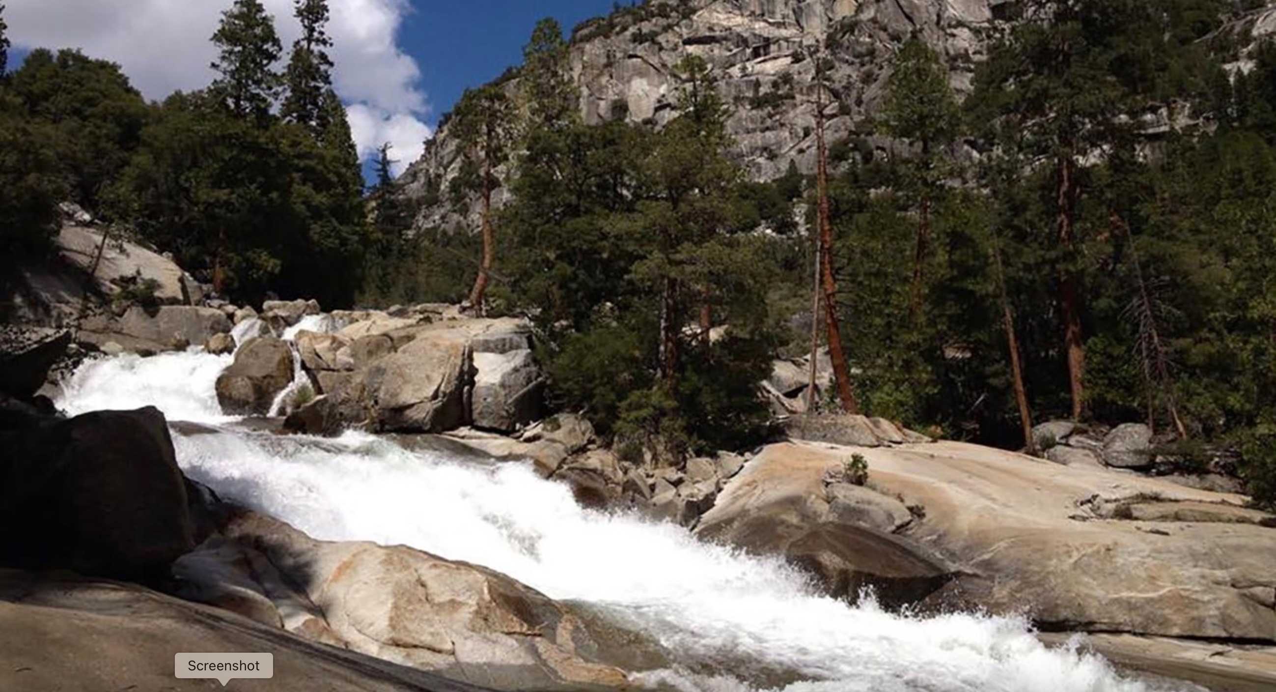 Mist Falls in Kings Canyon